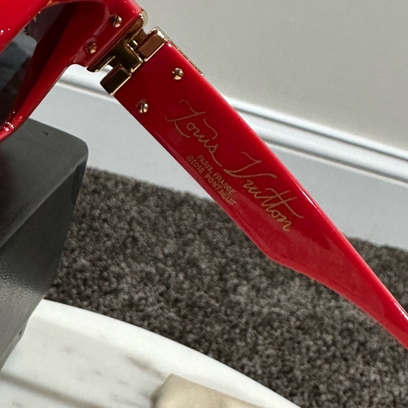 Louis Vuitton x Virgil Abloh Red 1.1 Millionaires Sunglasses - Picture 8 of 12